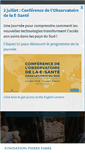 Mobile Screenshot of fondationpierrefabre.org